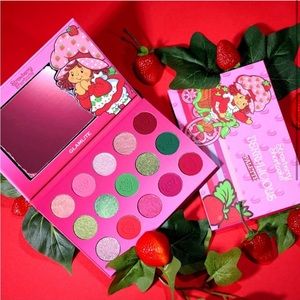 🍓NIB🍓 Glamlite Strawberry Shortcake Eyeshadow Palette Berrylicious Ltd Edition